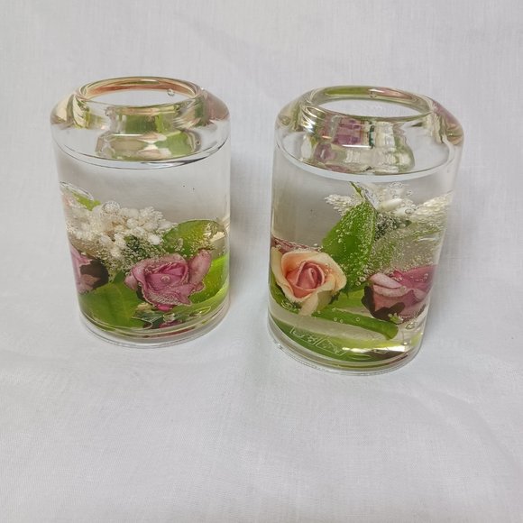 TraumLicht Gilde Glass Dreamlight Candle Holders Germany - Picture 5 of 14